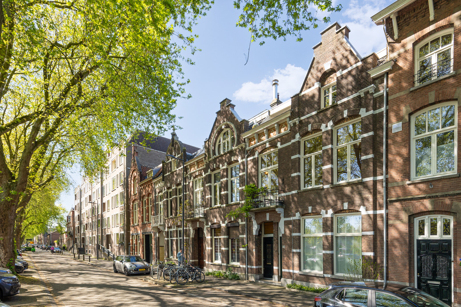 Straatbeeld van de Havensingel in Den Bosch