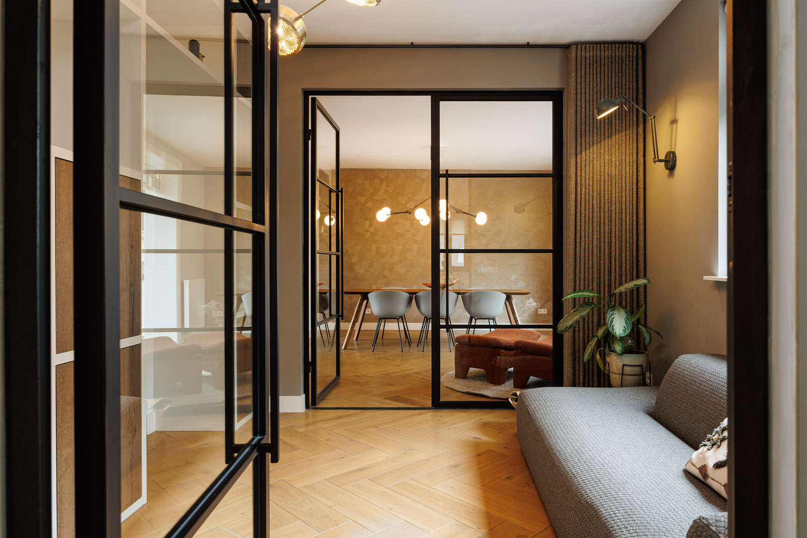 Interieur van een woning aan de Willem van Oranjelaan in Den Bosch